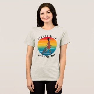 面白いイルカのスローガンTシャツ トライブレンドTシャツ