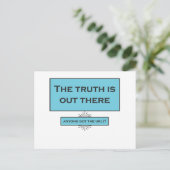 面白いインターネットの引用 ポストカード (スタンド正面)