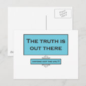 面白いインターネットの引用 ポストカード (正面/裏面)