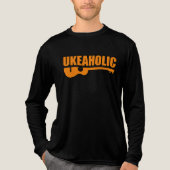 面白いウクレレ トライブレンドTシャツ (正面)