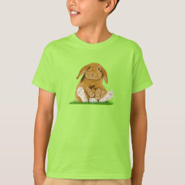 面白いウサギ Tシャツ