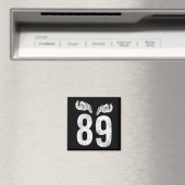 面白いエイトナイン 8 9 ミーム Gen Alpha スラング 8 9 手 マグネット (インサイチュ (食洗機))