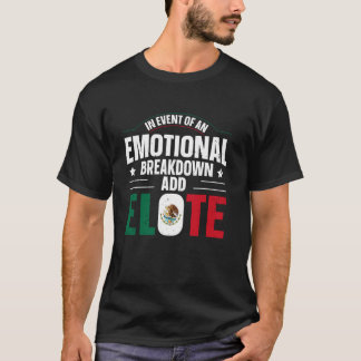 面白いエロテ メキシコ料理好きの引用 Tシャツ