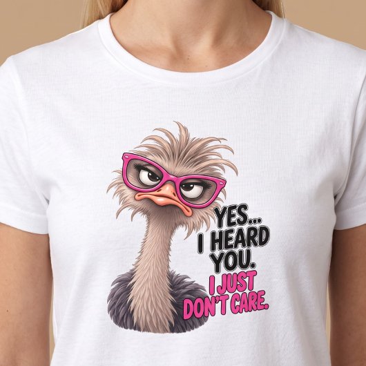 面白いオオトミ鳥Tシャツ Tシャツ