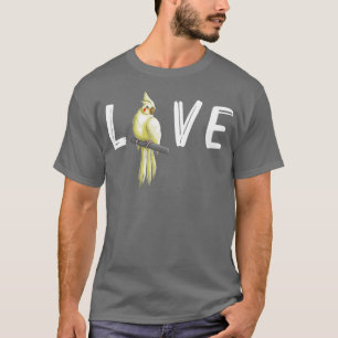 面白いオカメインコのギフト メンズ レディース 鳥 インコ Tシャツ