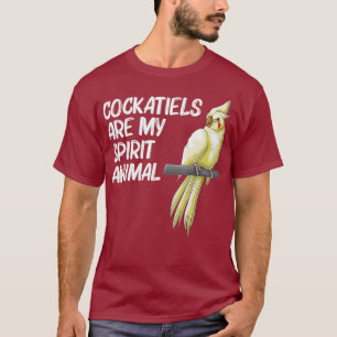 面白いオカメインコのギフト メンズ レディース 鳥 インコ Tシャツ