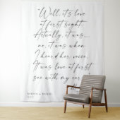 面白いオフィス名言ウェディングバックドロップバナー タペストリー (インサイチュ)