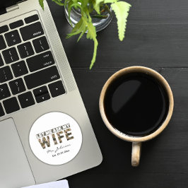 面白いオリジナルメッセージを妻に聞いてみて ラウンドシール