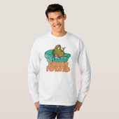 面白いカウチポテト Tシャツ (正面フル)
