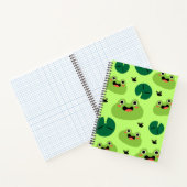 面白いカエルたち ノートブック (内部)