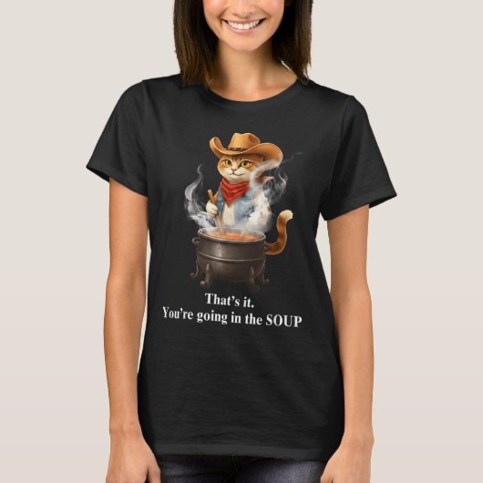 面白いカエル魔女のミーム それはあなたがそこに行く Tシャツ (正面)