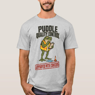 面白いカエル Tシャツ