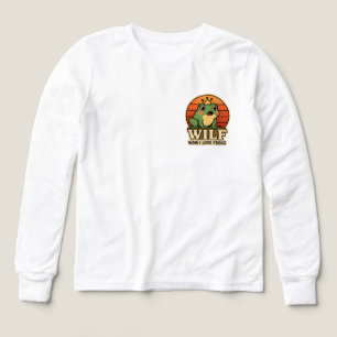 面白いカエルTシャツ – WILF Wow I Love Frogs レトロF