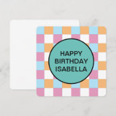 面白いカスタムテキスト 招待状 (正面/裏面)