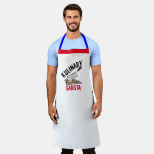 面白いカスタムBBQギフト - ヒップクーリナリーギャングスタ エプロン