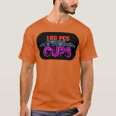 面白いカップ Tシャツ (正面)