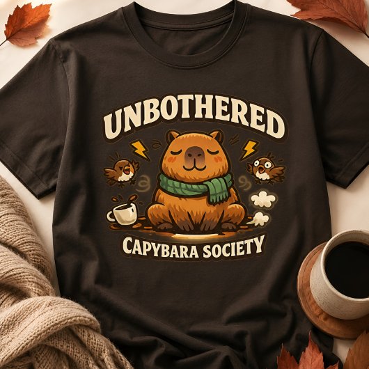 面白いカピバラ協会Tシャツ Tシャツ