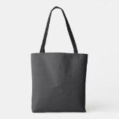 面白いカフェインと皮肉な引用デザイン トートバッグ (裏面)