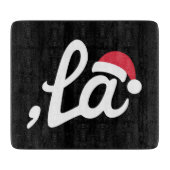 面白いカマラ・ハリス2024カンマ・ラ・クリスマス カッティングボード (正面)