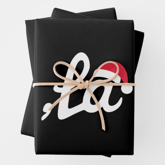 面白いカマラ・ハリス2024カンマ・ラ・クリスマス ラッピングペーパーシート (インサイチュ)