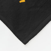 面白いカメのハロウィン シルエット ソッキー カメ フリースブランケット (角)