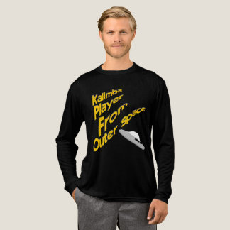 面白いカリンバとUFO トライブレンドＴシャツ