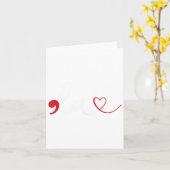 面白いカンマラカマラ・ハリス句読点ラ選挙 カード (黄色い花)