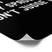 面白いカードゲーム好き スペードはできない 勘違いしないで ポスター (角)