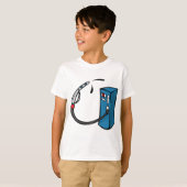 面白いガソリンスタンド Tシャツ (正面フル)