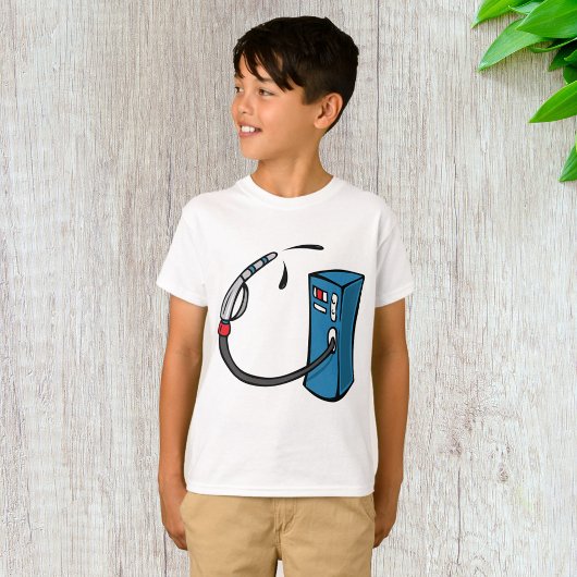 面白いガソリンスタンド Tシャツ