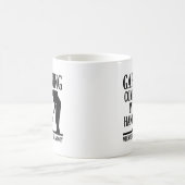面白いガーデニングの体のマグカップ コーヒーマグカップ (中央)
