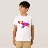面白いキッズTシャツ 面白い子供服 Tシャツ (正面フル)