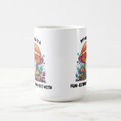 面白いキノコ コーヒー コーヒーマグカップ (中央)