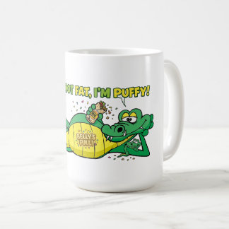 面白いキャラクターのワニ コーヒーマグカップ