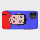 面白いキャラクター01 Case-Mate iPhoneケース (裏面(横))