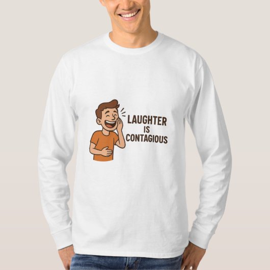 面白いキャラクター - 笑える名言デザイン f tシャツ (正面)