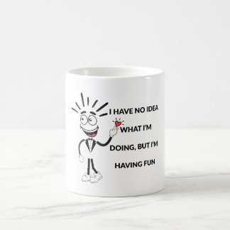 面白いキャラクターTシャツ コーヒーマグカップ
