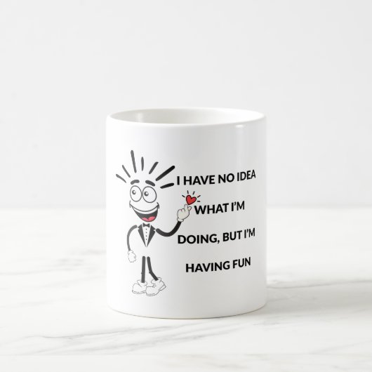 面白いキャラクターTシャツ コーヒーマグカップ (中央)
