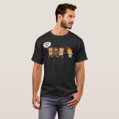 面白いキャンプのスーモアズ グループハグ かわいいマシュマロ C Tシャツ (正面フル)