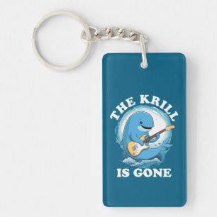 面白いギターを弾くクジラ - The Krill Is Gone キーホルダー