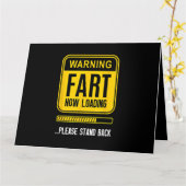 面白いギャグ カード (黄色い花)