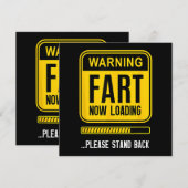 面白いギャグ 招待状 (正面/裏面)