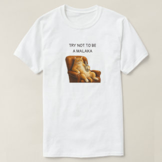 面白いギリシャの猫 Tシャツ