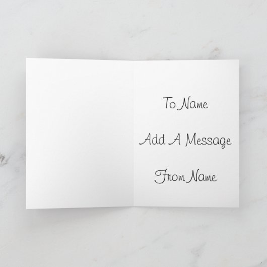 面白いクモ カード (内部)