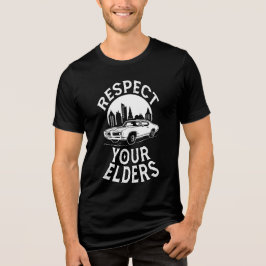 面白いクラシックカーの名言 トライブレンドTシャツ