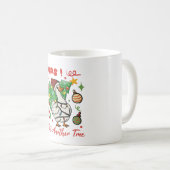 面白いクリスマスのガチョウマグ – おっと コーヒーマグカップ (正面右)
