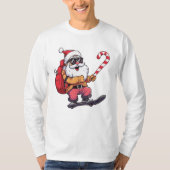 面白いクリスマスのストリートウェア Tシャツ (正面)