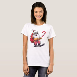 面白いクリスマスのストリートウェア Tシャツ