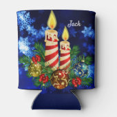 面白いクリスマスソックスの中身カスタム NAME ビール 缶クーラー (裏面)