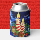 面白いクリスマスソックスの中身カスタム NAME ビール 缶クーラー